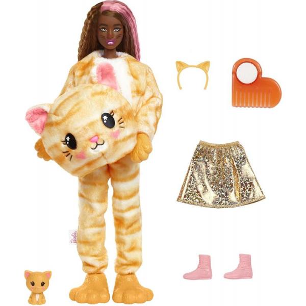 Barbie - Cutie revela- Mini mascota Kitty - Imagen 3