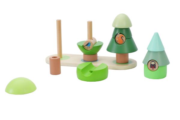 Stacking Rings little Forest - Imagen 3