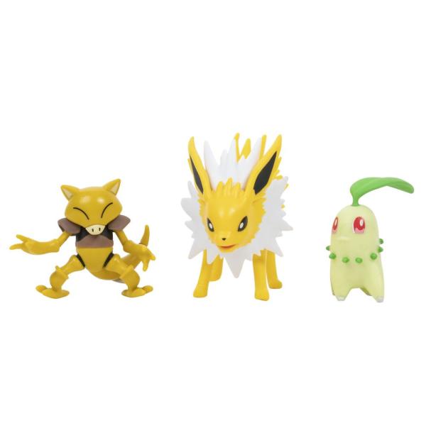 Pokemon-3 piezas-Chikorita-Germignon-Endivie - Imagen 2