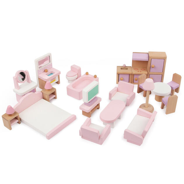 Conjunto de muebles pequeños 22p