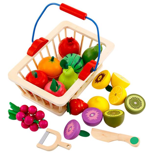 Cesta de frutas-Cuadrada