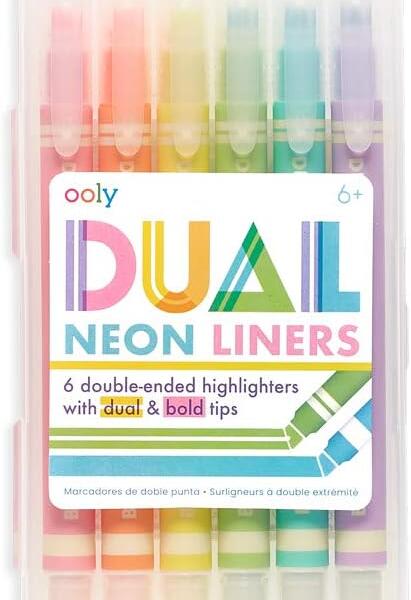 OOLY -RESALTADORES NEON DOBLES