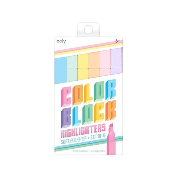 OOLY -RESALTADORES COLOR BLOCK