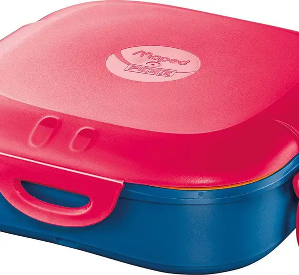 Maped Picnik - Lonchera con figuras Concept Kids - Rosa