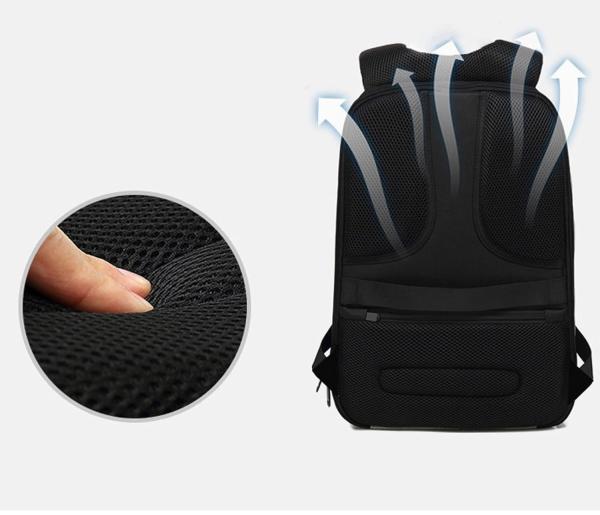 Bolso pantalla cuadrada Led Negro - Imagen 3