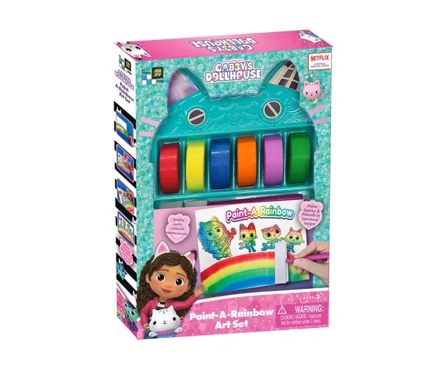 Gabby's Dollhouse-Paint-A-Rainbow