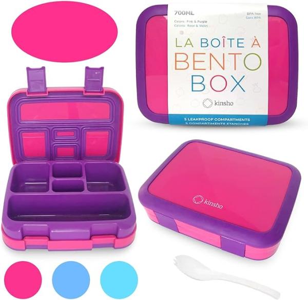 BENTO TOPPER-KINSHO-Rosada/Morado