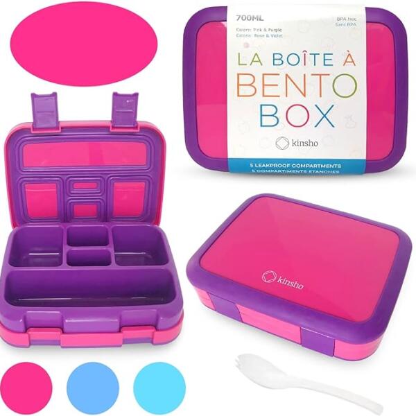 BENTO TOPPER-KINSHO-Rosada/Morado