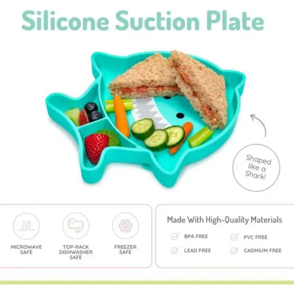 Melii-Plato de silicona-Tiburón - Imagen 2