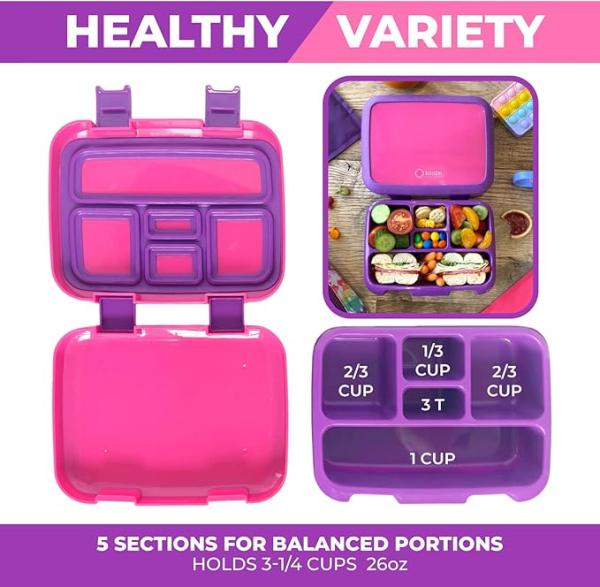 BENTO TOPPER-KINSHO-Rosada/Morado - Imagen 2