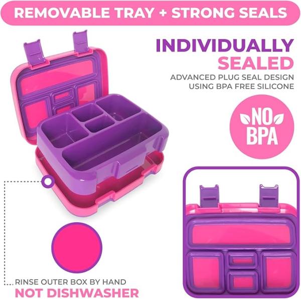 BENTO TOPPER-KINSHO-Rosada/Morado - Imagen 3