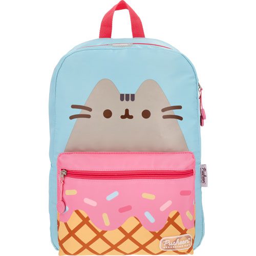 MOCHILA PUSHEEN CELESTE CONFETI