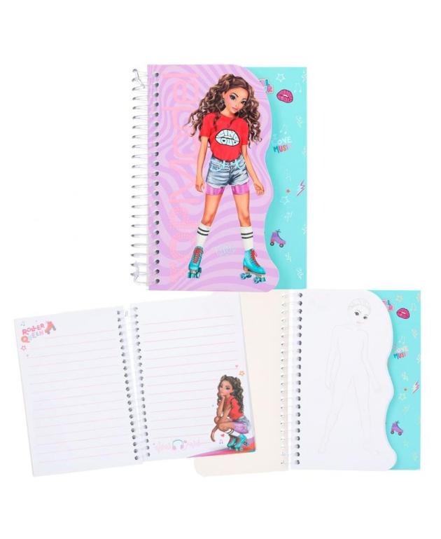 TOPModel-Mini Libro para Colorear