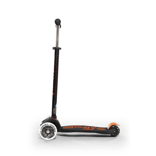 Micro Scooter Maxi Deluxe LED-Anaranjado - Imagen 3