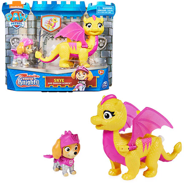 Paw Patrol-Rescue Dragon Knight-Skye