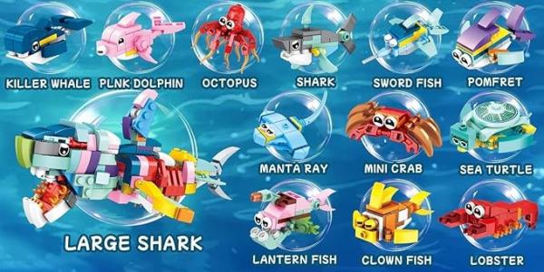 BRICKS-Marine Animales - Imagen 2