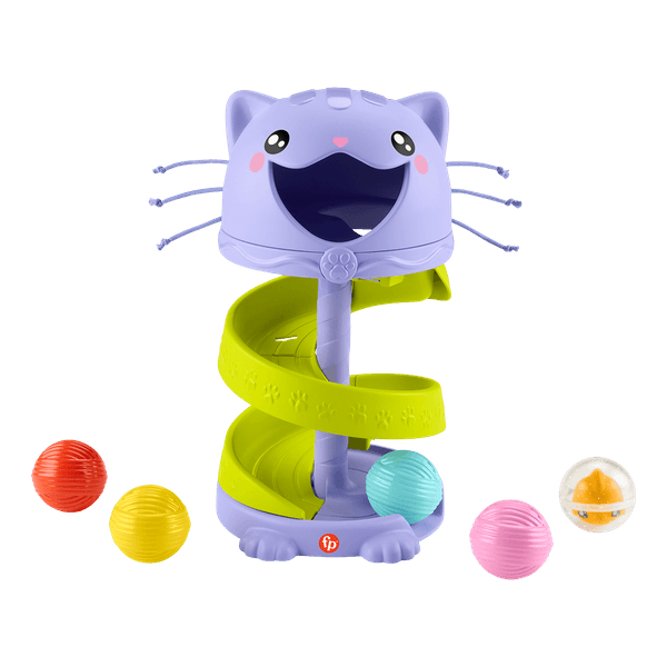 Fisher Price Gatito Pelotitas Rodantes