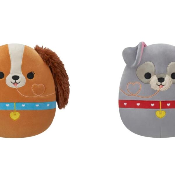 Squishmallows-Disney-La Dama y el Vagabundo