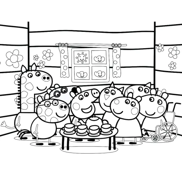 Rompecabezas3D Y Coloreable- (Peppa pig) - Imagen 2