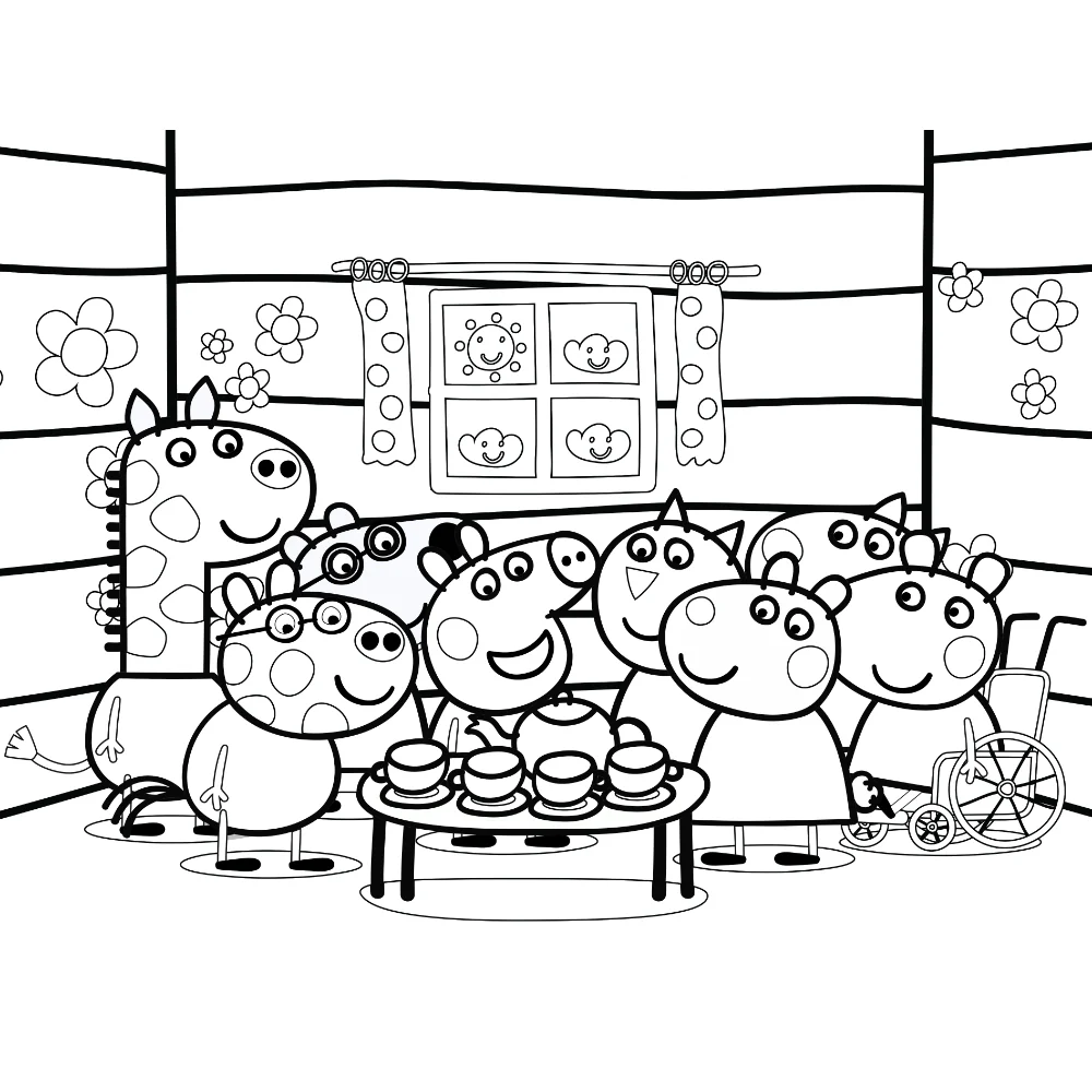 Rompecabezas3D Y Coloreable- (Peppa pig) - Imagen 2