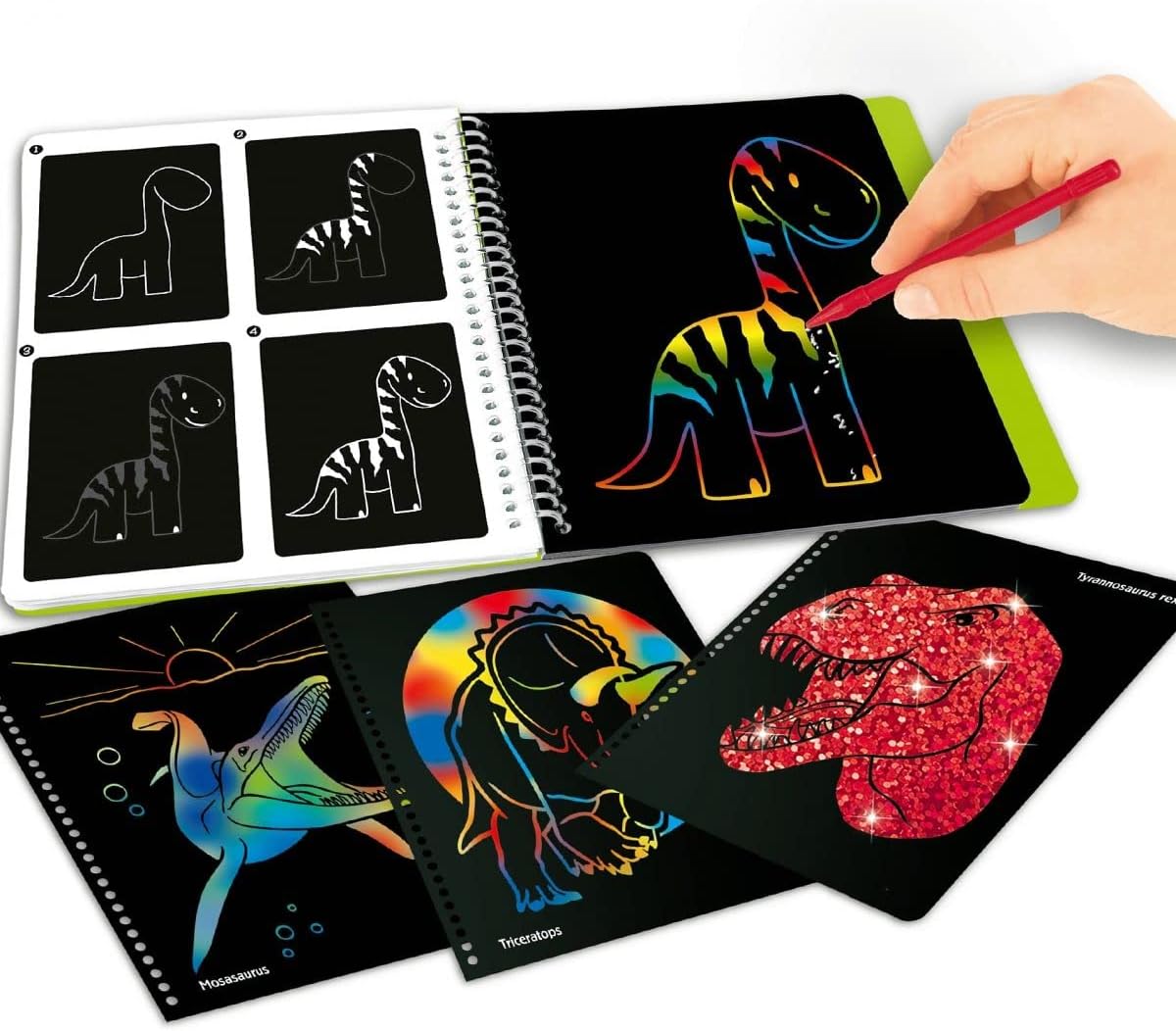 Dino Wolrd - Magic Scratch - Imagen 2