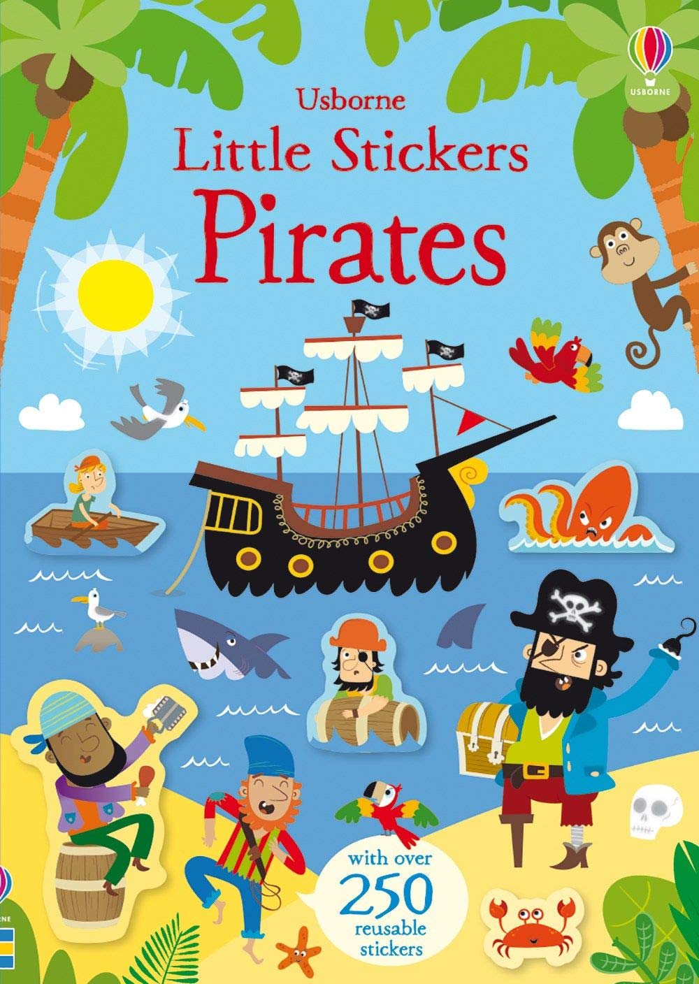 Usbore Little Stickers (Pirates)