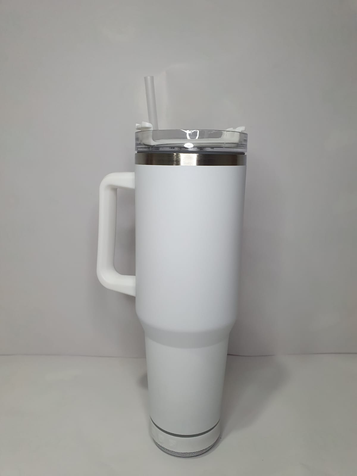 Botella con Parlante (Blanca)