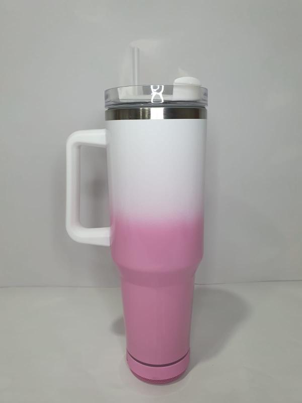 Botella con Parlante (Rosada)