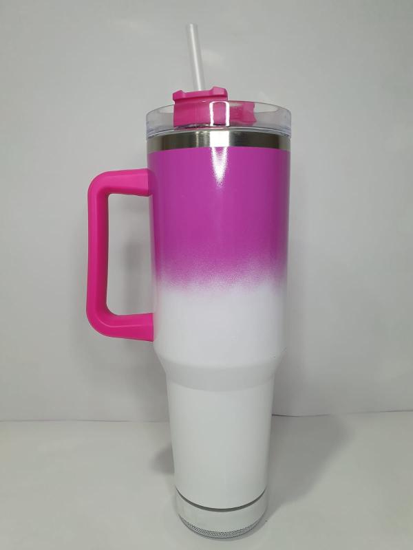Botella con Parlante (Fucsia)