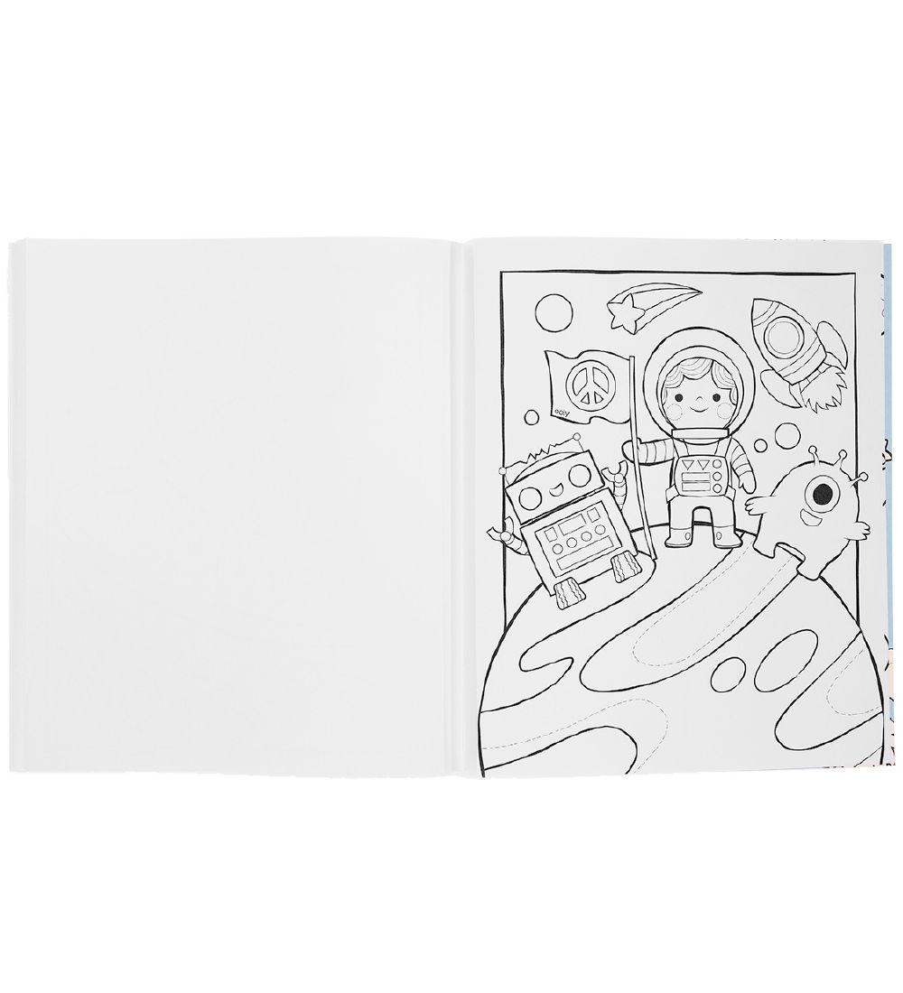 ooly COLOR-IN'BOOK (Outer Space Explorers) - Imagen 2