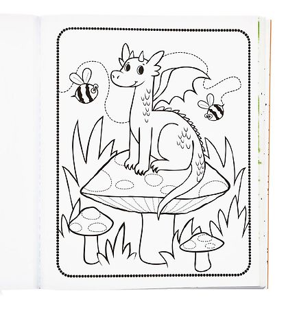 ooly COLOR-IN'BOOK ( Khightsb y Dragons ) - Imagen 3