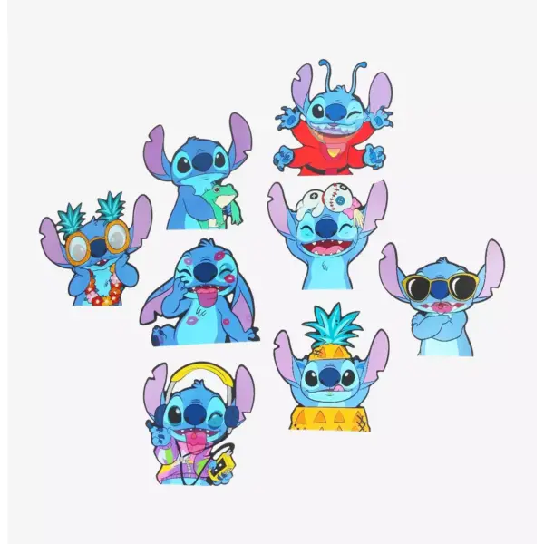 Disney Stitch -Calcomanía lenticular 3D
