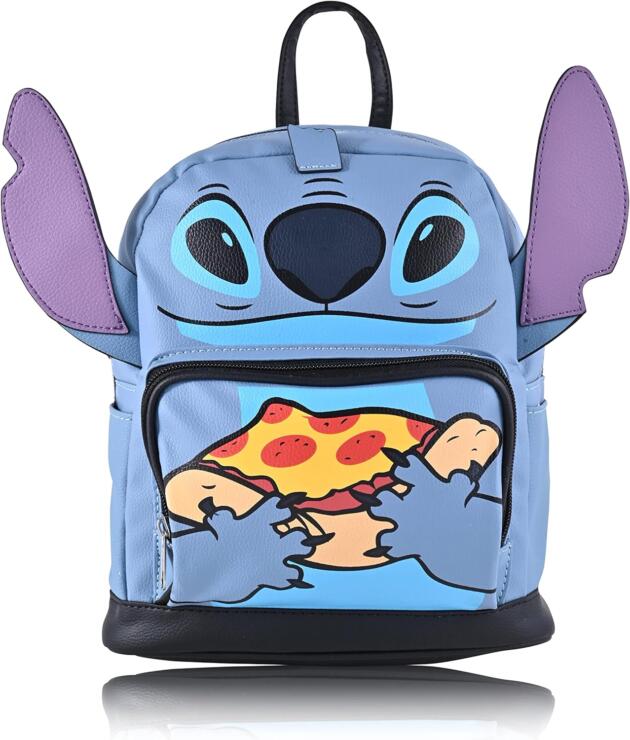 Disney Stitch -Mini Mochila Pizza