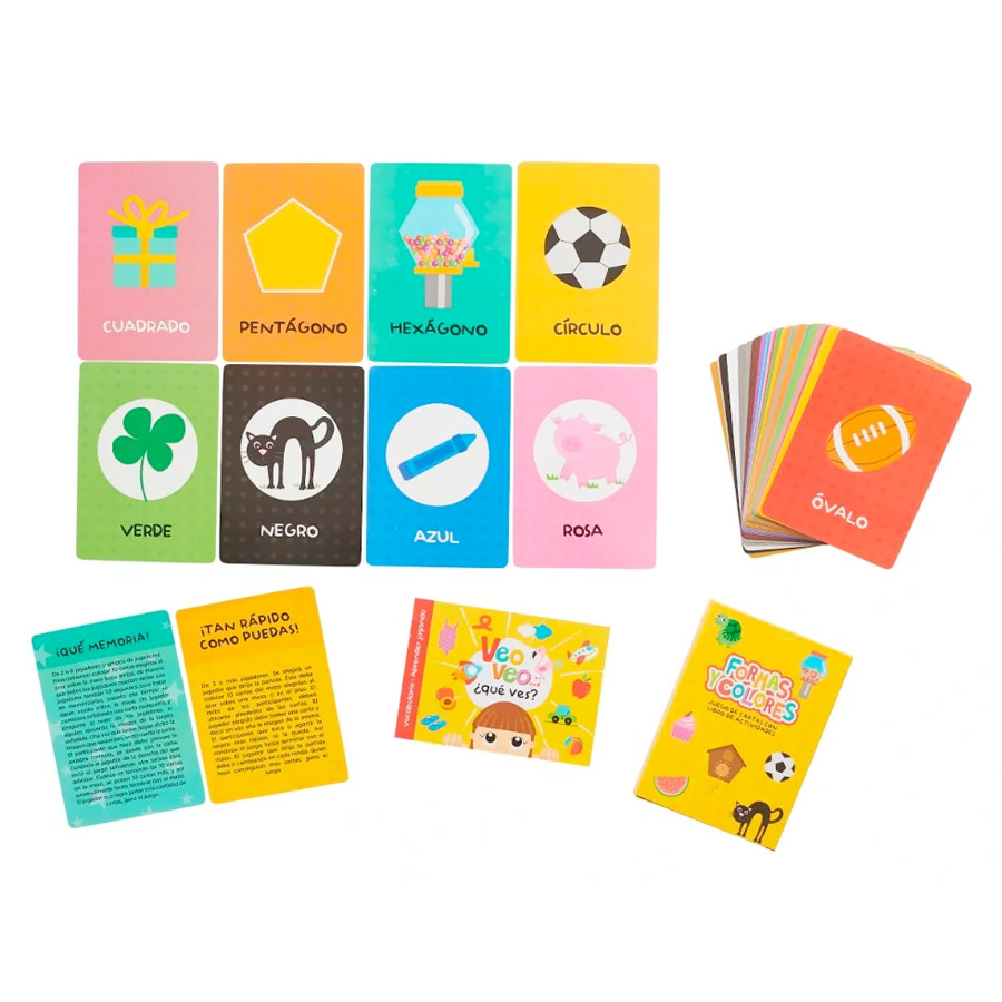 B.P Cartas Formas y Colores - Imagen 3