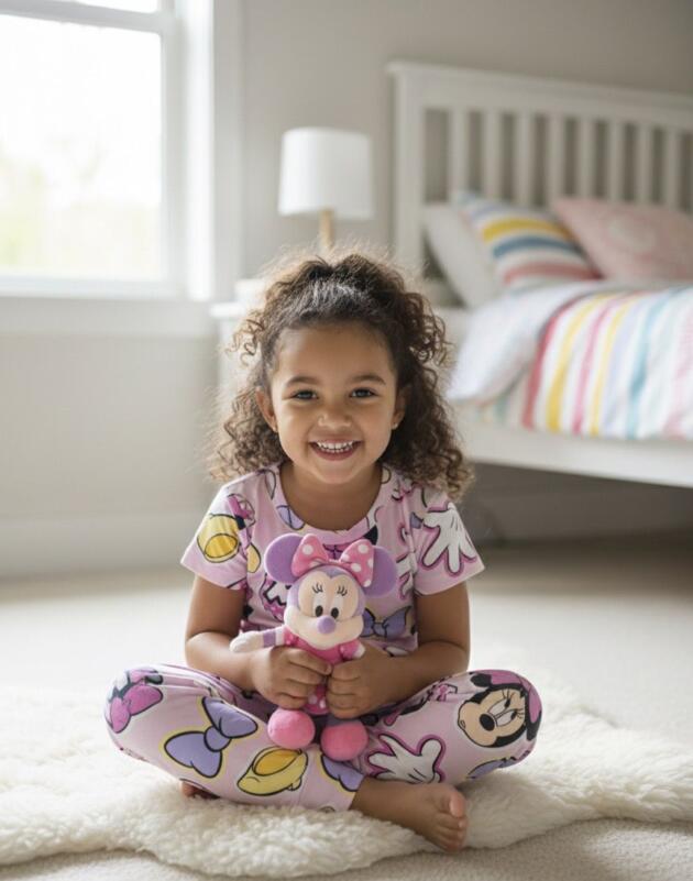 Set Pijama Infantil Minnie Mouse