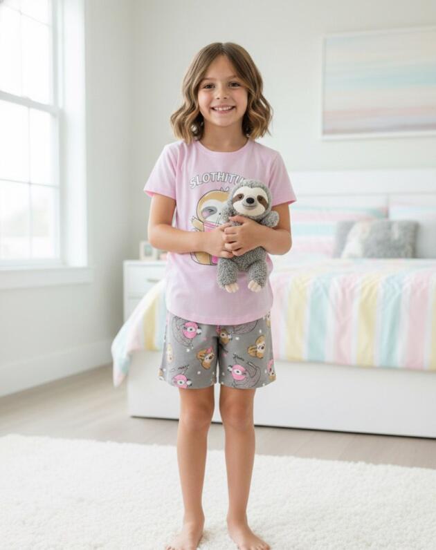 Pijama Infantil de Oso Perezoso