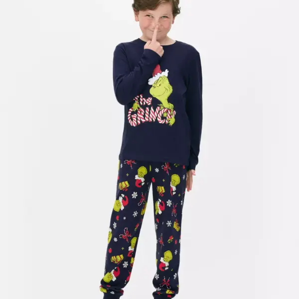 Pijama Navideña del Grinch