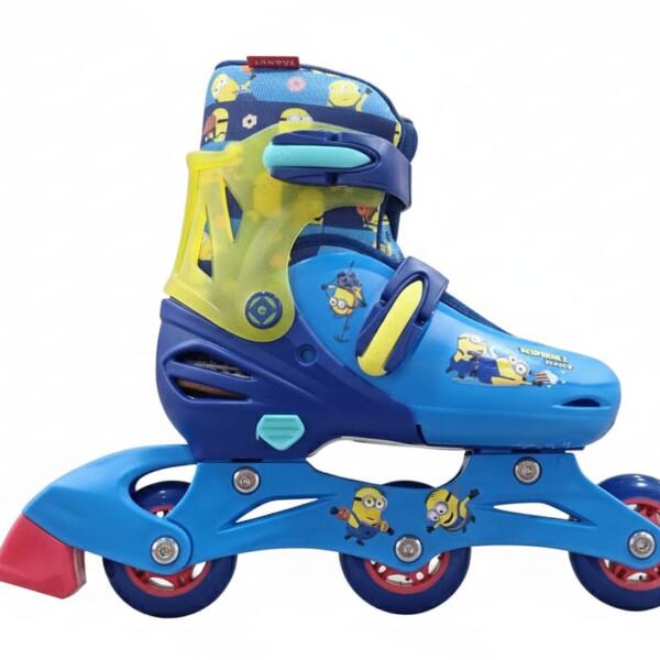 Patines En Linea Ajustables Para Niño Minions T31-34