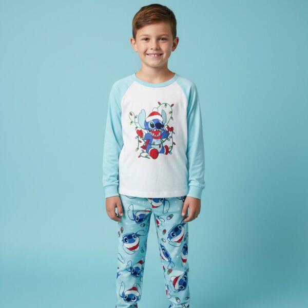 Pijama de Lilo & Stitch Navideña