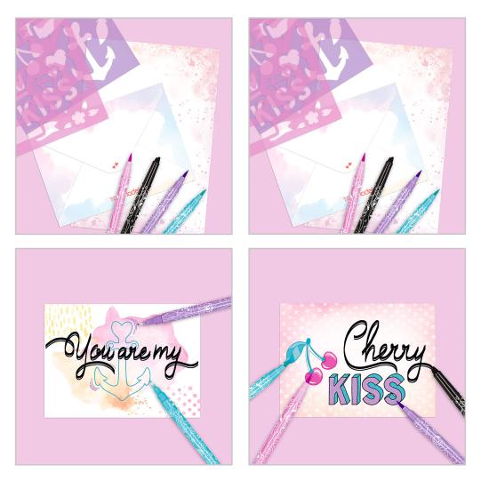 TOPModel Set de Cartas y Lettering Box - Imagen 2