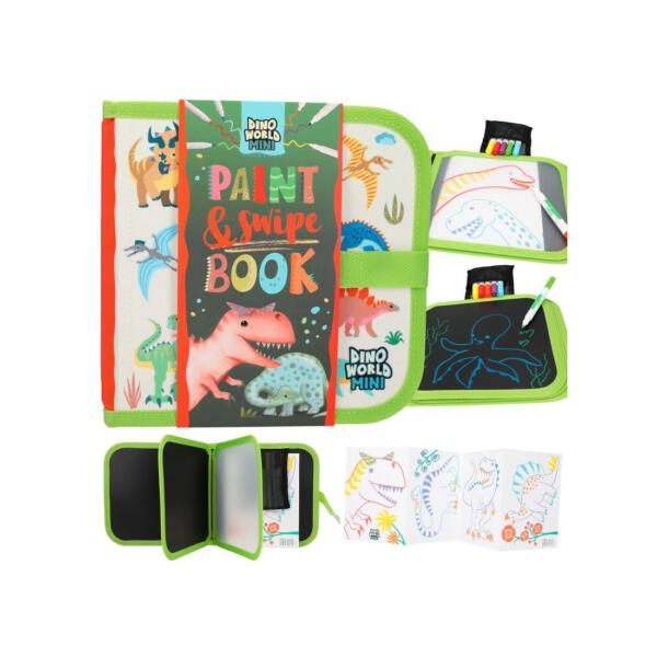 Colouring Book Paint & Swipe Clean Pages