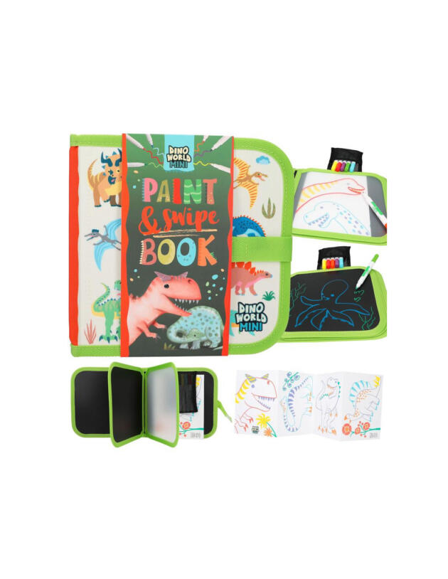 Colouring Book Paint & Swipe Clean Pages