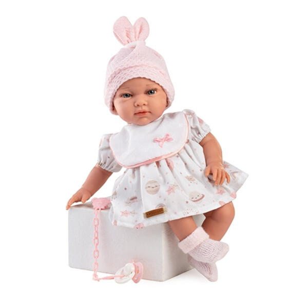 Muñeca Vega vestido rosa